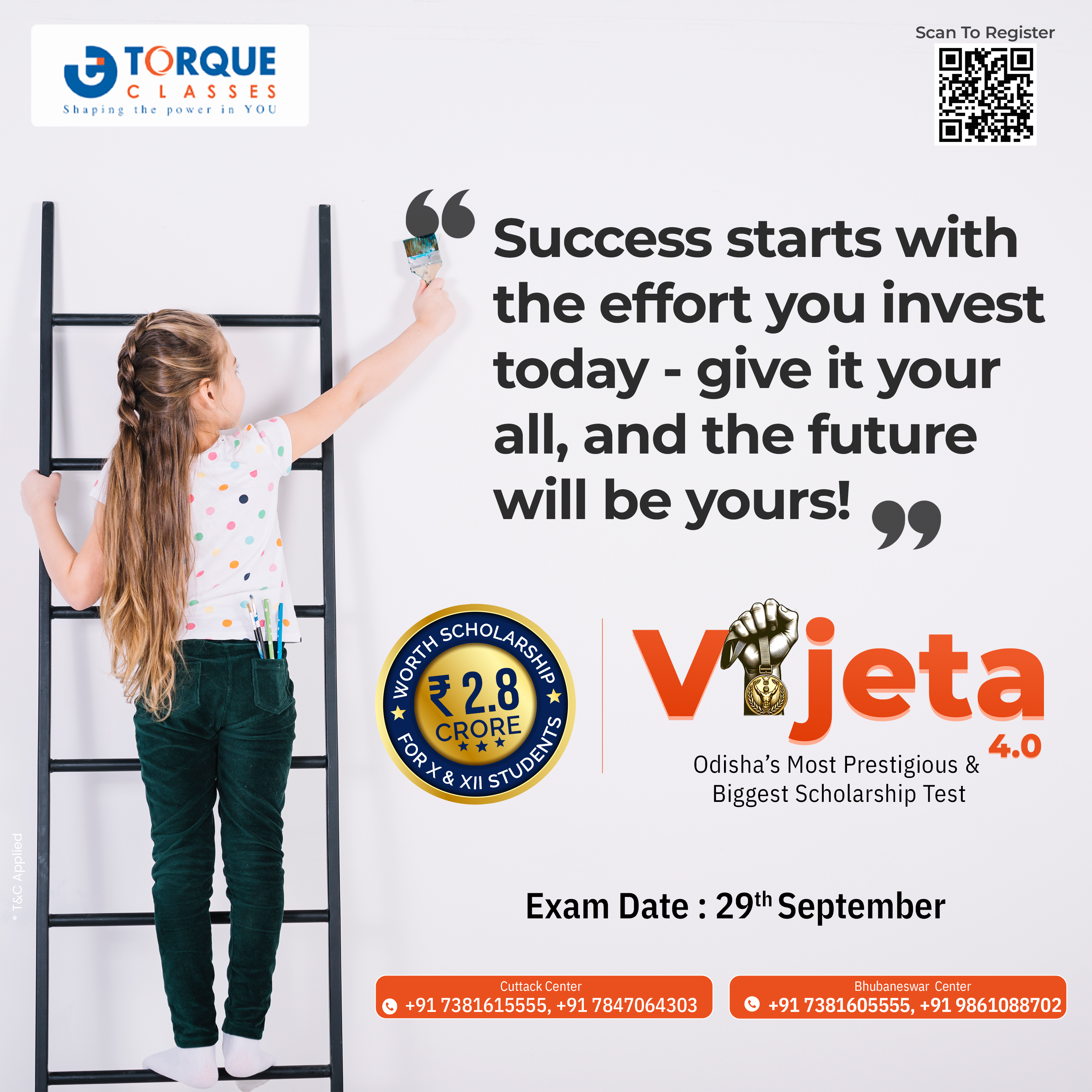 Torque Classes is the best coaching classes for IIT JEE in Cuttack.